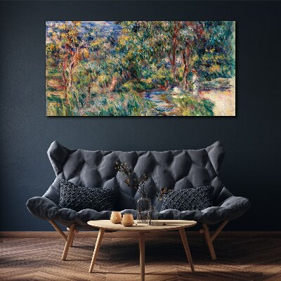 Vászonkép Nyári délután a parkban