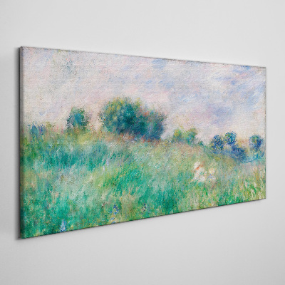 Vászonkép Rét a napon