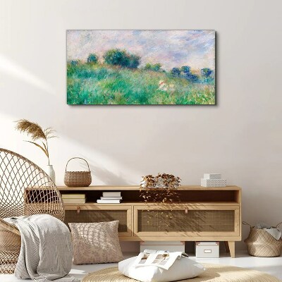 Vászonkép Rét a napon