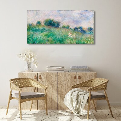 Vászonkép Rét a napon