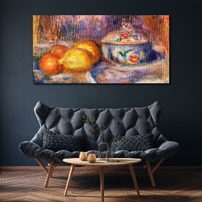 Vászonkép Csendélet citrommal