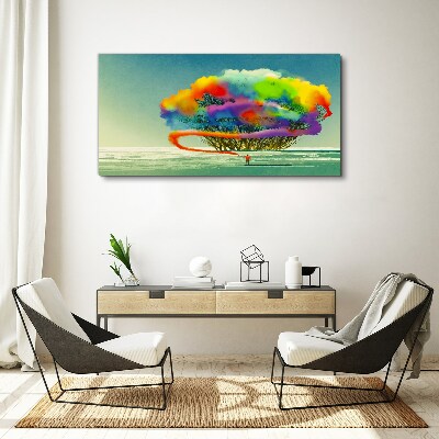 Vászonkép Színes álom egy fáról