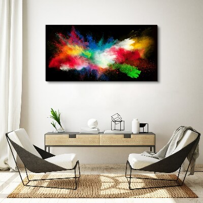 Vászonkép Színek kifejezése mozgásban