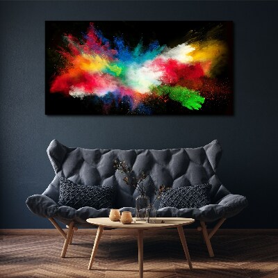 Vászonkép Színek kifejezése mozgásban