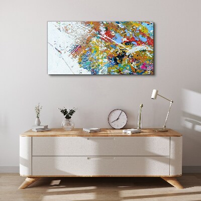 Vászonkép Színes absztrakt káosz