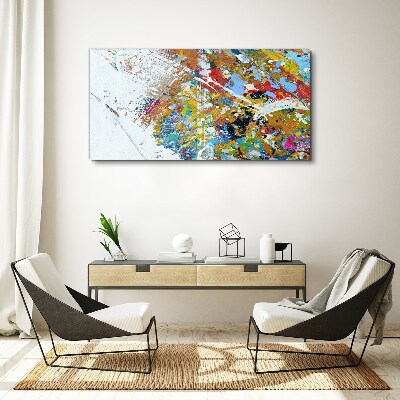 Vászonkép Színes absztrakt káosz