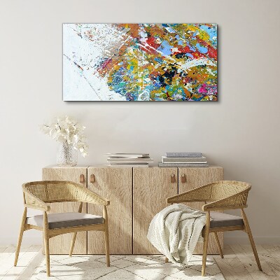 Vászonkép Színes absztrakt káosz