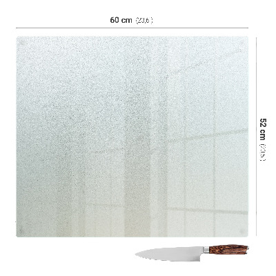 Tűzhelyvédő üveglap téglalap alakú, félátlátszó kivitelben