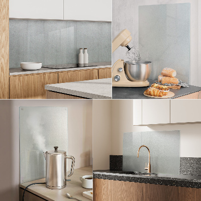 Tűzhelyvédő üveglap, négyzet alakú, félig átlátszó