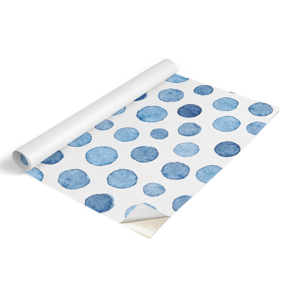 Bútor matrica Kék pontok