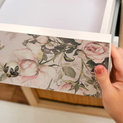 Bútorfólia Vintage virágok