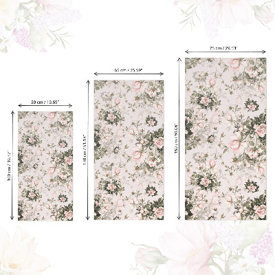 Bútorfólia Vintage virágok