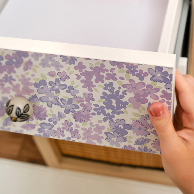 Bútorfólia Színes virágok