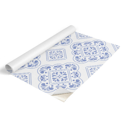 Öntapadós bútorfólia Kék minta