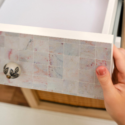 Bútor matrica Pasztell mozaik