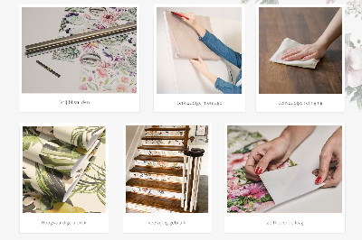 Bútor matrica Geometrikus pasztellszínek