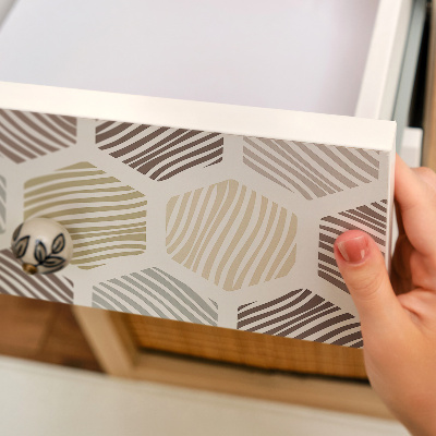 Bútorfólia Hatszögletű mozaik