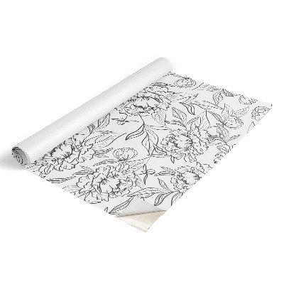 Öntapadós bútorfólia Virágminta