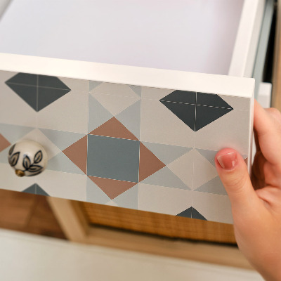 Bútorfólia Geometriai kompozíció