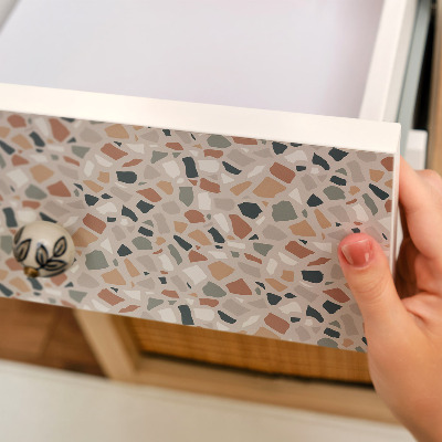 Öntapadós bútorfólia Terrazzo minta
