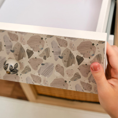 Bútor matrica Természetes minta