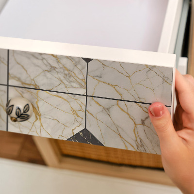 Bútor matrica Luxus márvány