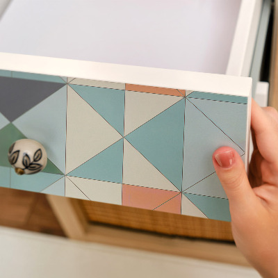 Öntapadós bútorfólia Geometrikus mozaik