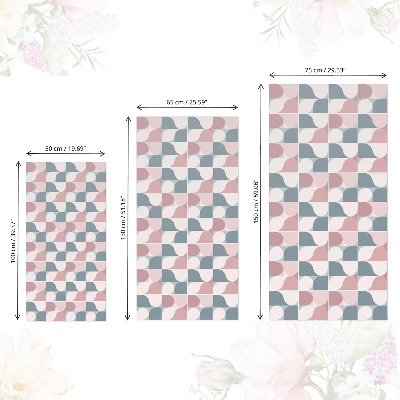 Öntapadós bútorfólia Geometrikus pasztellszínek