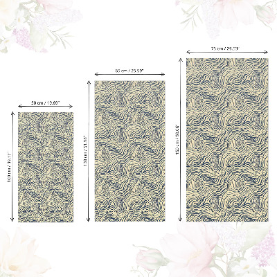 Bútor matrica Absztrakt gyűrűk