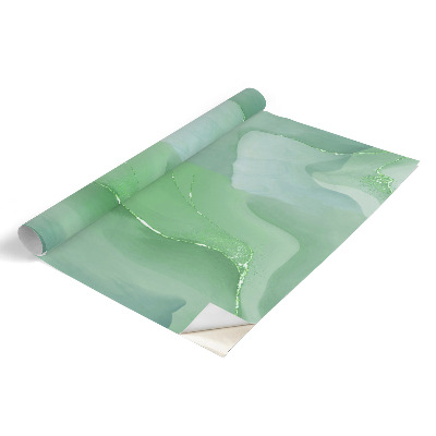 Bútorfólia Zöld absztrakció