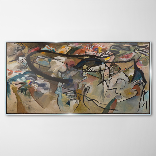 Üvegkép V. Kandinsky kompozíció