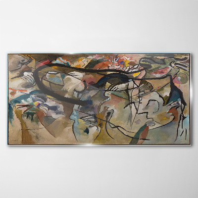Üvegkép V. Kandinsky kompozíció