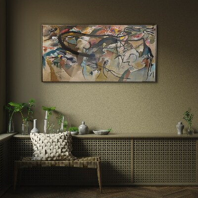 Üvegkép V. Kandinsky kompozíció
