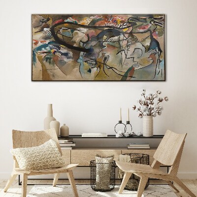 Üvegkép V. Kandinsky kompozíció