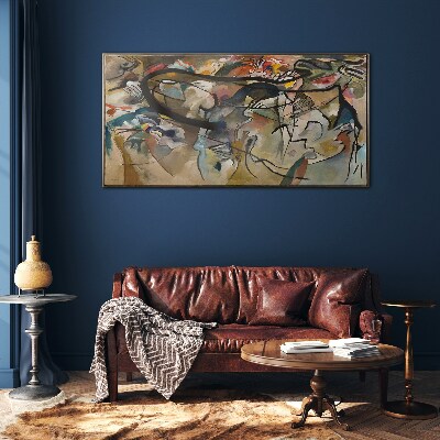 Üvegkép V. Kandinsky kompozíció