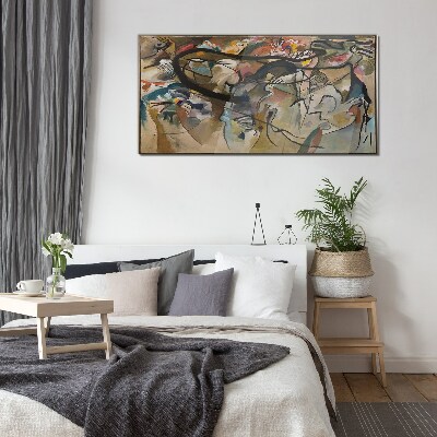 Üvegkép V. Kandinsky kompozíció
