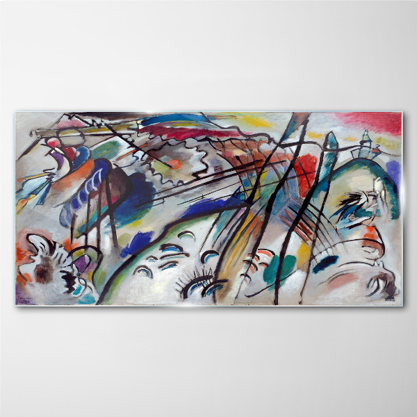 Üvegkép Improvizáció 28 Kandinsky