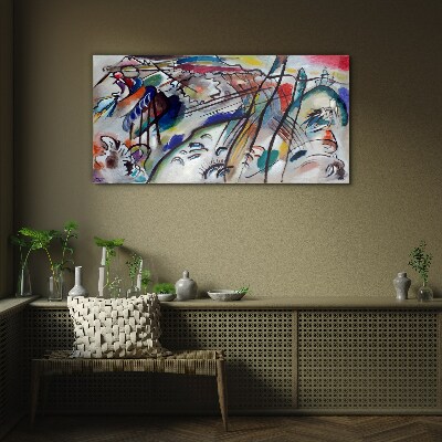 Üvegkép Improvizáció 28 Kandinsky