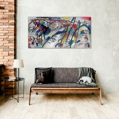 Üvegkép Improvizáció 28 Kandinsky