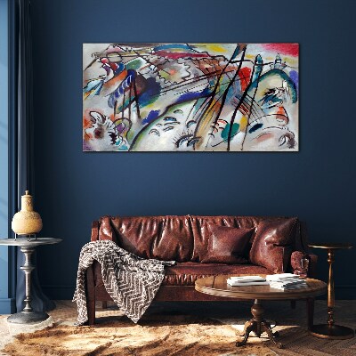 Üvegkép Improvizáció 28 Kandinsky