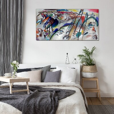 Üvegkép Improvizáció 28 Kandinsky
