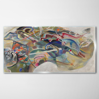 Üvegkép Absztrakció Wassily Kandinsky
