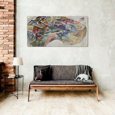 Üvegkép Absztrakció Wassily Kandinsky