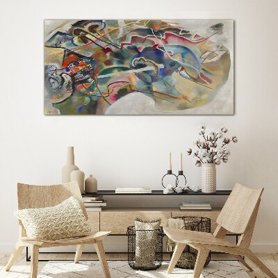 Üvegkép Absztrakció Wassily Kandinsky