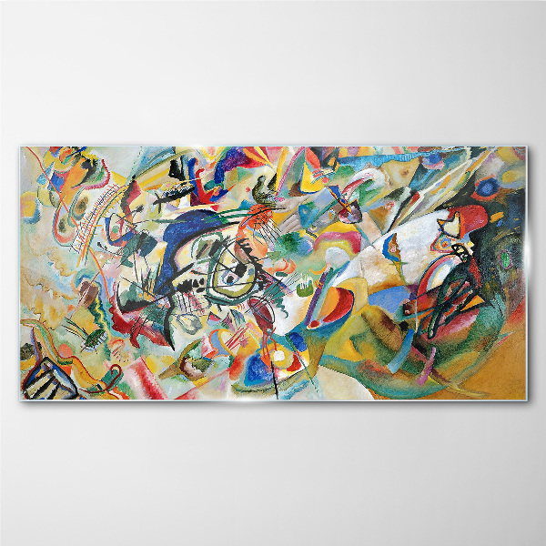 Üvegkép Összetétel VII Kandinsky
