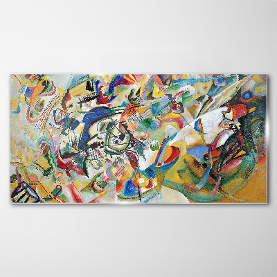 Üvegkép Összetétel VII Kandinsky