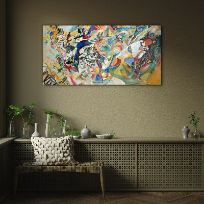 Üvegkép Összetétel VII Kandinsky