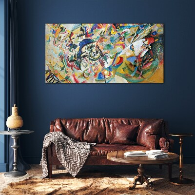 Üvegkép Összetétel VII Kandinsky