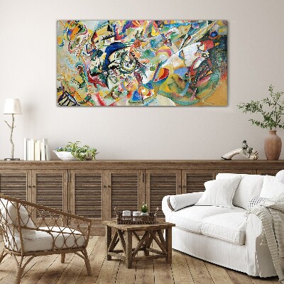 Üvegkép Összetétel VII Kandinsky