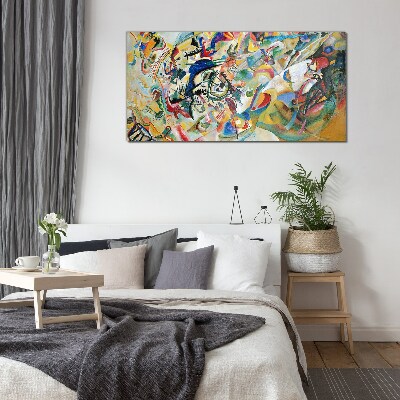 Üvegkép Összetétel VII Kandinsky